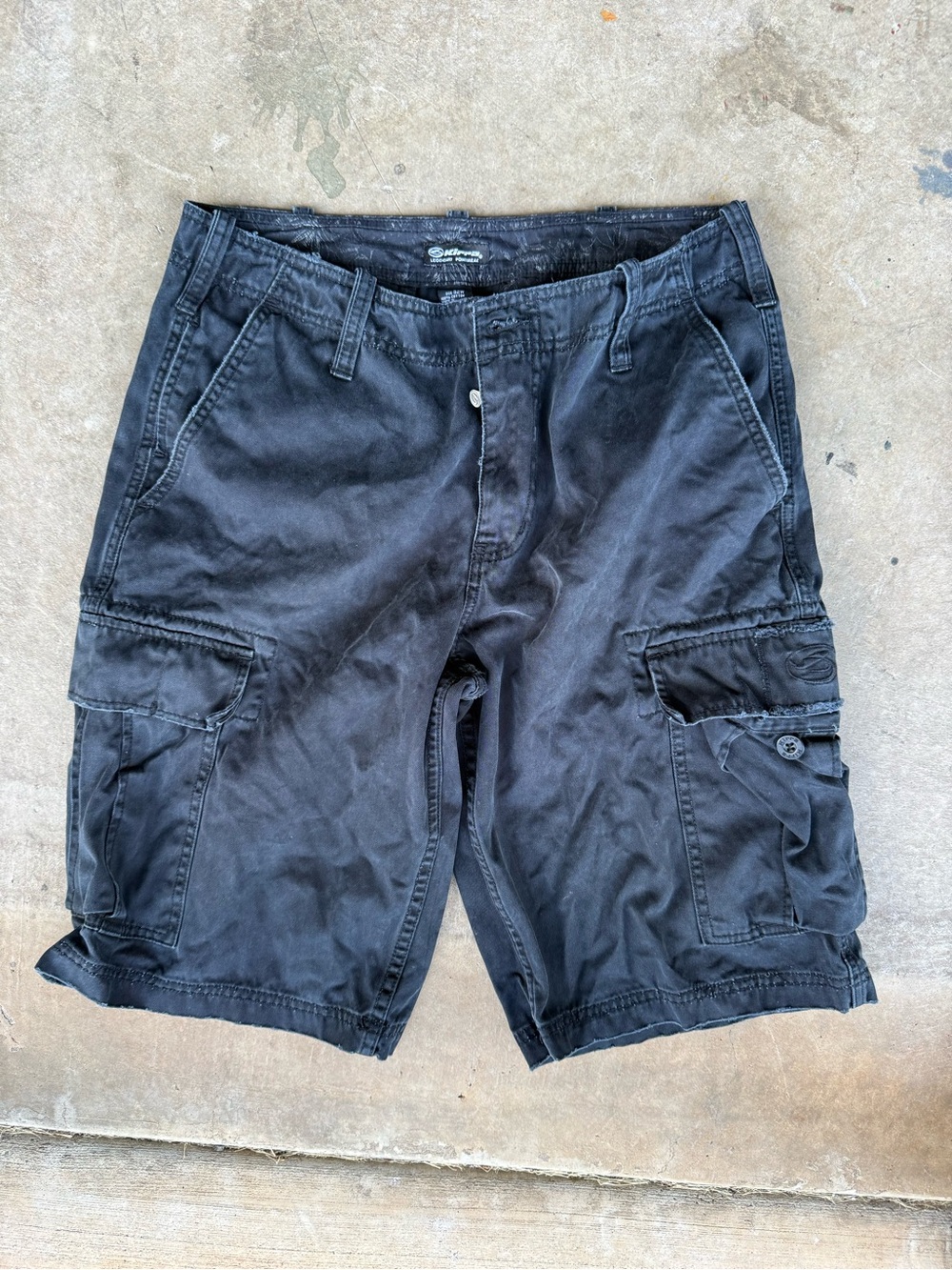 Men's Black Cargo Shorts - Kirra